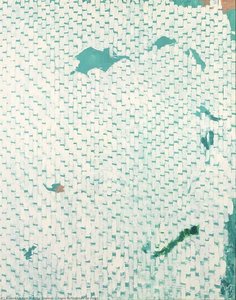 Snow Reflections On Pond — Alma Thomas