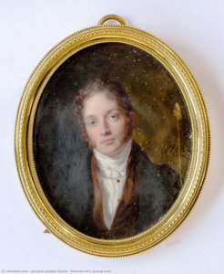 Portrait Of A Young Man — Jacques Joseph Genie