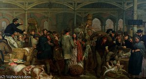 Billingsgate Fish Market — George Elgar Hicks