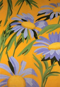 Violet Daisies — Alex Katz, Pop Art