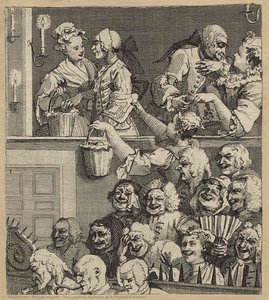 The Laughing Audience (or A Pleased Audience) — William Hogarth