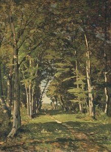 The Alley Of Famars — Henri-joseph Harpignies