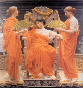 Midsummer — Albert Joseph Moore, Aesthetic Movement