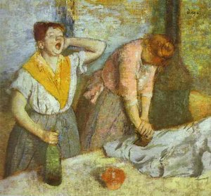 Women Ironing — Edgar Degas