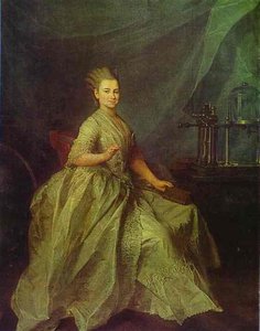 Portrait Of E. I. Molchanova — Dmitry Grigoryevich Levitsky