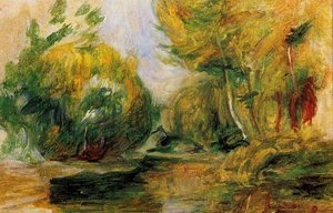 Landscape 6 — Pierre-auguste Renoir, Impressionism