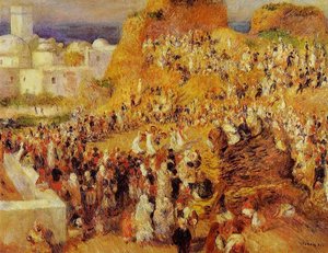 Arab Festival In Algiers (aka The Casbah) — Pierre-auguste Renoir, Impressionism
