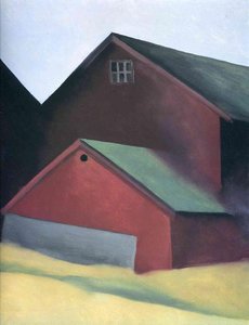 Ends Of Barns — Georgia O'keeffe