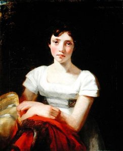 Portrait Of Mary Freer — John Constable, Romantic Landscape Painting