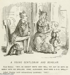 A Young Gentleman And Scholar — John Leech