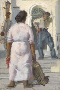 Conversation In Capri — Alexander Evgenievich Yakovlev