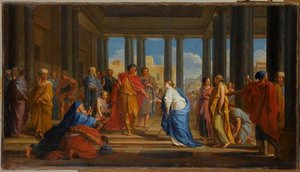 Trajan Donnant Des Audiences Publiques — Noel Nicolas Coypel