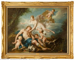 “birth Of Adonis” And “death Of Adonis” — Workshop Of François Boucher, Rococo
