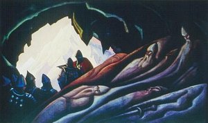 Bogatyrs Woke Up — Nicholas Roerich