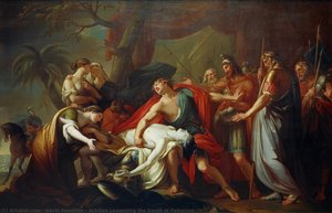Achilles Lamenting The Death Of Patroclus — Gavin Hamilton