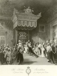 Investiture Of A Knight Of The Garter — John Gilbert