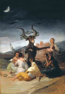 Witches' Sabbath 1 — Francisco José De Goya Y Lucientes, Romanticism