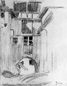 Sketch Of Jaca — Mariano Barbasan