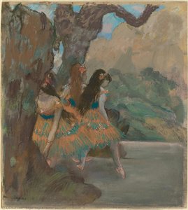 Ballet Dancers — Edgar Degas, Realist Impressionism