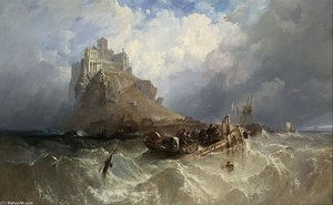 Mount St Michael, Cornwall — Clarkson Frederick Stanfield