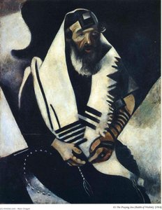 The Praying Jew (rabbi Of Vitebsk) — Marc Chagall