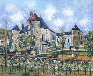 Castle In Charente — Морис Утрилло