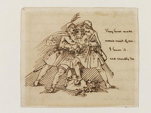 Three Men — Daniel Maclise