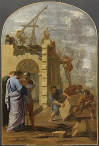 Saint Bruno Fait Construire Le Monastere — Eustache Le Sueur (lesueur), Baroque