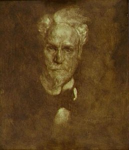 Portrait De Henri Rochefort — Eugène Anatole Carrière, Symbolism