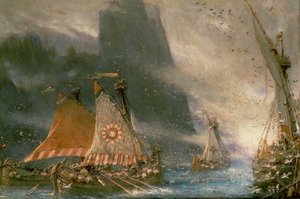 The Viking Sea Raiders — Albert Goodwin