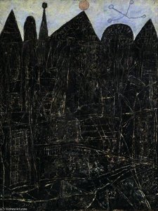 Large black landscape