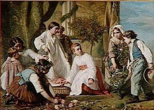 La Fete Dieu — Pierre Alexandre Antigna