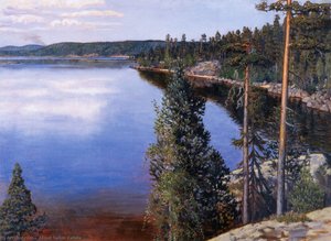 Landscape From Ruovesi — Akseli Gallen-kallela