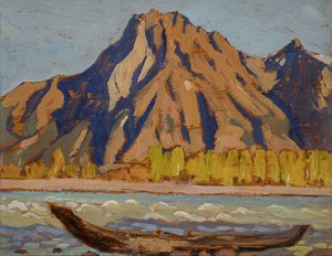 Mt. Rocher Eboulé, Hazelton, B.c. — Alexander Young Jackson, Canadian Realism