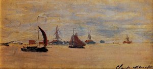View Of The Voorzaan — Claude Monet