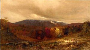 October In The Catskills — Jervis Mcentee, Hudson River School