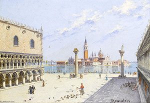 La Piazzetta, The Ducal Palace, Venice — Antonietta Brandeis