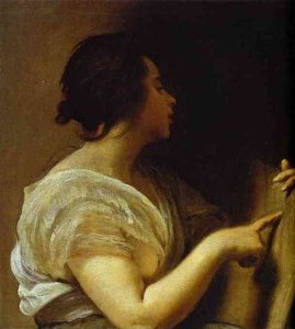 Arachne (a Sibyl) — Diego Velázquez