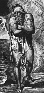 Joseph Of Arimathea Among The Rocks Of Albion — William Blake