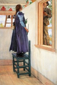 Suzanne And Another — Carl Larsson