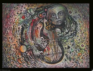 Portrait N 2 Ou Etude Pour Les Trois Pêches — Robert Tatin