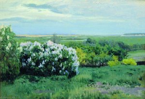 Lilac Bushes — Stanislav Zhukovsky