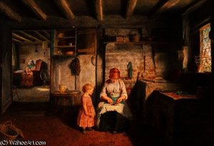 Preparing For Dinner — Frederick Daniel Hardy