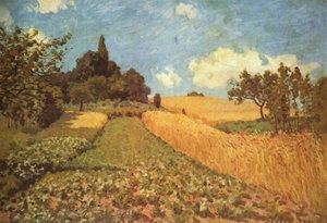 Cornfield — Alfred Sisley