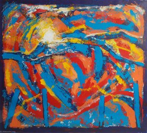 Preseli Hills Evening Sunset — David Burton Richardson
