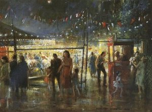 Street Carnival — Everett Shinn