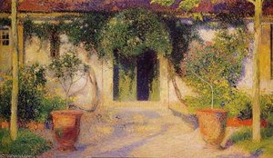 The Green Door — Henri Jean Guillaume Martin