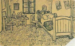 Vincent's Bedroom In Arles — Vincent Willem Van Gogh, Post-impressionism
