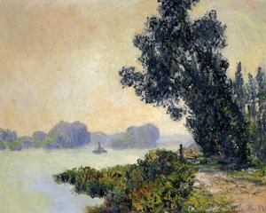 The Towpath At Granval — Claude Monet