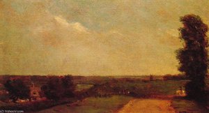 View Towards Dedham — John Constable